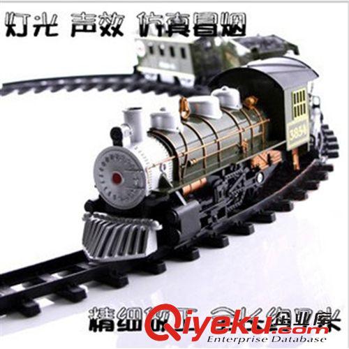 汽車模型系列 環(huán)奇3700-3A超級(jí)軍事武裝古典托馬斯電動(dòng)軌道火車 最熱銷兒童玩具原始圖片2