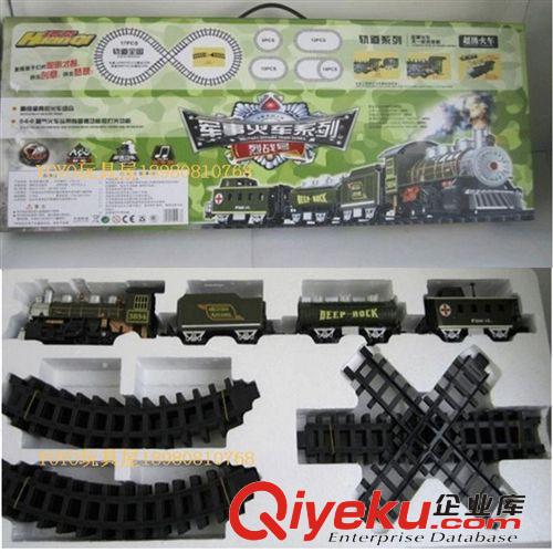 汽車模型系列 環(huán)奇3700-3A超級(jí)軍事武裝古典托馬斯電動(dòng)軌道火車 最熱銷兒童玩具原始圖片3