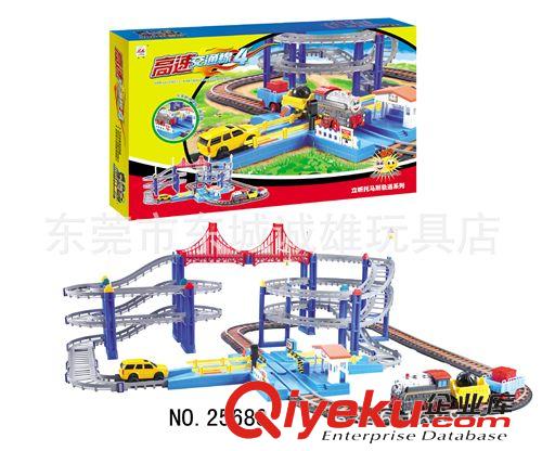 軌道（立昕） zp 立昕 25688 電動軌道車 益智拼搭玩具 熱賣原始圖片3