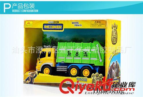 熊出沒正版授權(quán) 華成 熊出沒正版授權(quán) 工程車 7款混裝慣性車（可清裝）hc0333原始圖片3