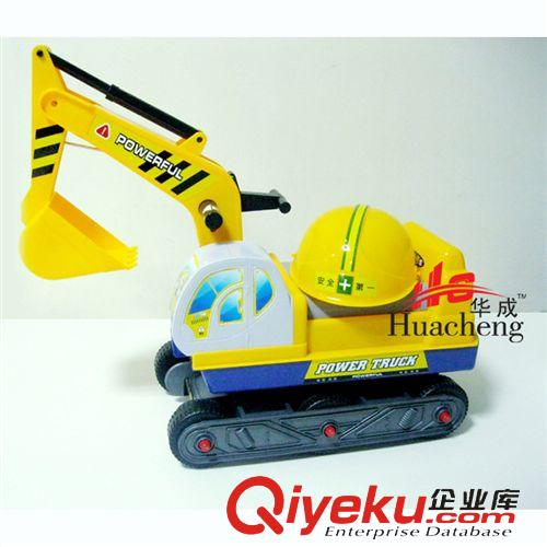 熊出沒正版授權(quán) 華成 坐人工程車/六輪滑行車/兒童學(xué)步車/可乘騎挖土機(jī) hc0990