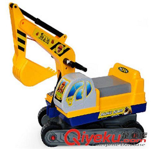 學(xué)步車/童車 華成熊出沒可坐工程車挖掘機 童車HC0990M原始圖片2