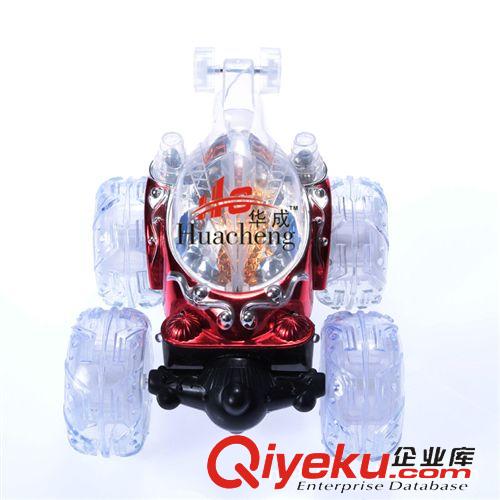 遙控玩具 【華成zp】冰鋒幻月遙控火龍特技車360度旋轉hc0168翻斗車