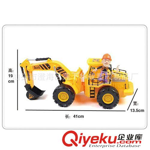 工程車 華成 熊出沒正版授權 帶燈光音樂 贈送光頭強熊大熊二 HC0331