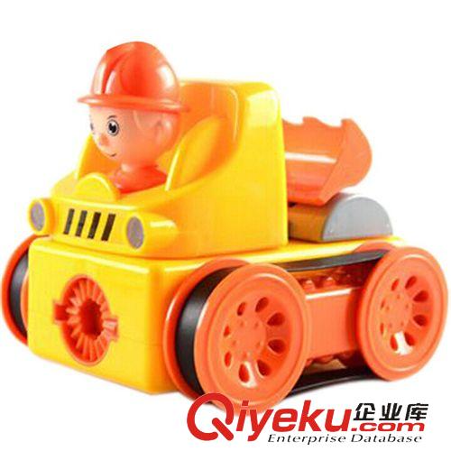 工程車 華成正版授權(quán) 爸爸去哪兒系列 DIY電動(dòng)益智工程車HC0312原始圖片2