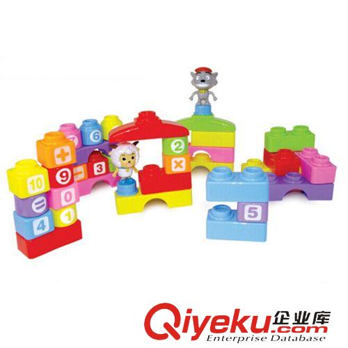 益智玩具 宏星喜羊羊積木益智玩具正版授權(quán)3C認(rèn)證背包包裝大顆粒廠(chǎng)家直銷(xiāo)原始圖片2