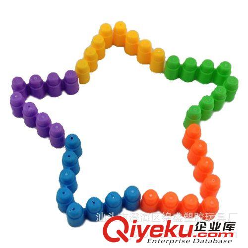 熱銷產(chǎn)品 廠家批發(fā)供應(yīng)新款上市2824A1子彈頭拼插積木 PVC筒包裝原始圖片2