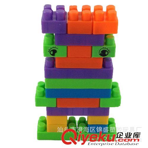 熱銷產(chǎn)品 【廠家直銷】桶莊積木新品益智兒童拼裝玩具塑料智力百變積木原始圖片3