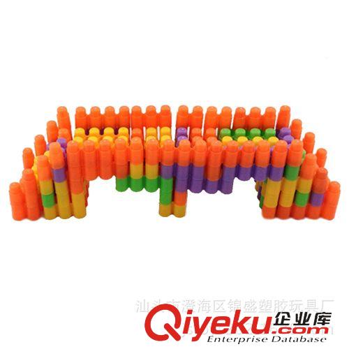 tj銷售 【廠家直銷】益智玩具創(chuàng)意玩具塑料積木拼裝玩具子彈頭積木原始圖片2