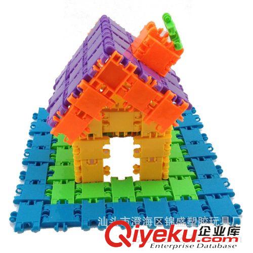 tj銷售 【廠家直銷】益智拼插塑料積木玩具百變積木益智拼插積木原始圖片3