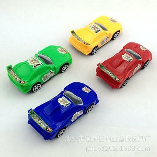 影視玩具 【廠家直銷】塑膠玩具兒童玩具車慣性玩具車爸爸去哪兒3122C原始圖片2