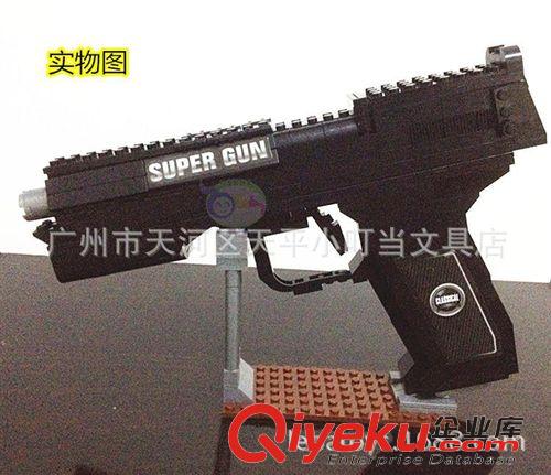 奧斯尼拼裝 批發正版奧斯尼拼裝積木 DIY玩具sq沙漠之鷹sq P22512原始圖片2