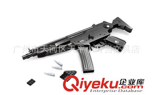 奧斯尼拼裝 批發正版奧斯尼 益智拼裝積木 MP5突擊沖鋒槍 穿越火線P22705原始圖片3