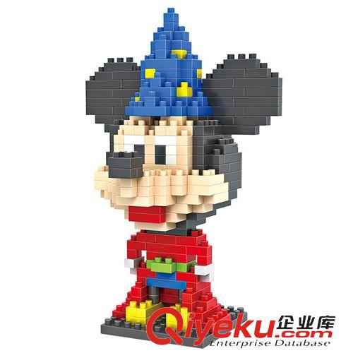 LOZ鉆石顆粒 德國俐智loz小顆粒鉆石積木 9421 迪士尼米奇隊長 塑料拼插玩具原始圖片3