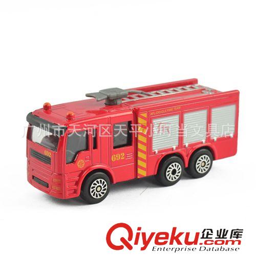 思樂趣合金車模 1:64 思樂趣合金車模型 城市消防車組 掛板條車靜態(tài)金屬 可代發(fā)原始圖片3