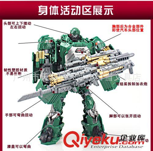 2015年01月份新品 威將探長W8012合金變形金剛4擎天柱大黃蜂男孩兒童玩具國產精品原始圖片2
