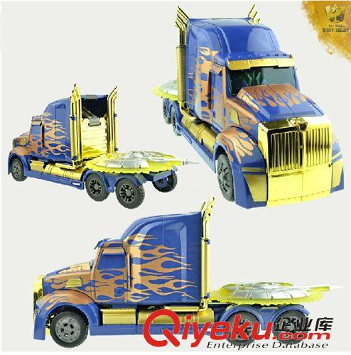 2014年12月份新品 變形金剛4 擎天柱汽車機器人 zp超大威將黃金版兒童玩具收藏版原始圖片3