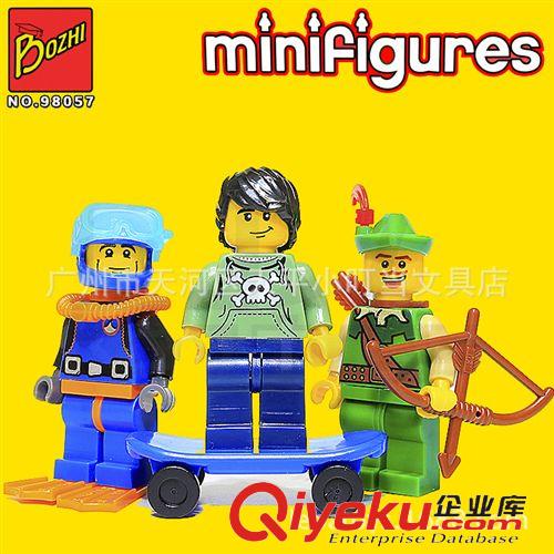2014年12月份新品 開博智小顆粒益智拼裝積木 抽抽樂人仔  minifigures 16款 98057原始圖片2
