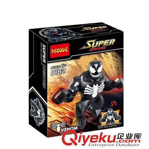 2014年10月份新品 可代發正版得高decool 黑蜘蛛大毒液 復仇者聯盟大塊頭系列 0182原始圖片2
