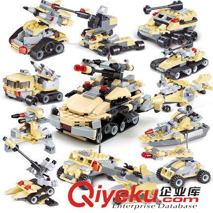益智積木 益智拼裝小顆粒積木 獵豹軍團(tuán)六合一變形模型 兒童玩具禮物29017