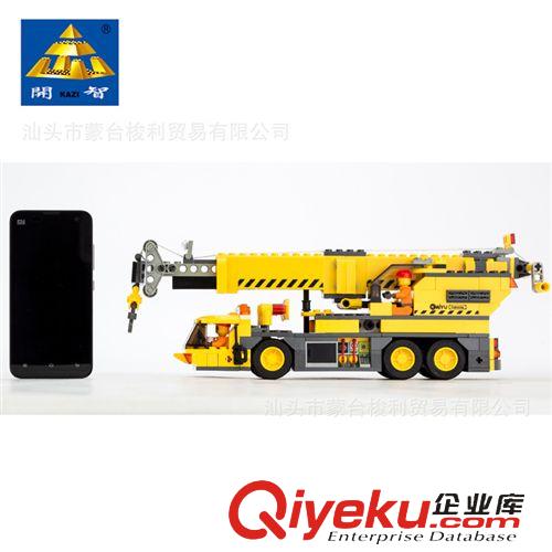 益智積木 熱銷爆款 zp凱裕拼裝拼插積木玩具 城市工程益智兒童玩具 8045原始圖片3