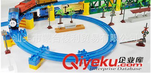 電動軌道 zp 音樂托馬斯軌道火車兒童玩具小火車套裝電動27件套原始圖片2