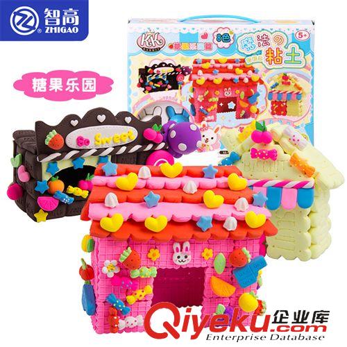 女孩玩具 新品  智高KK魔法粘土 輕質(zhì)彩泥套裝兒童學(xué)生手工玩具 kk-9201原始圖片3