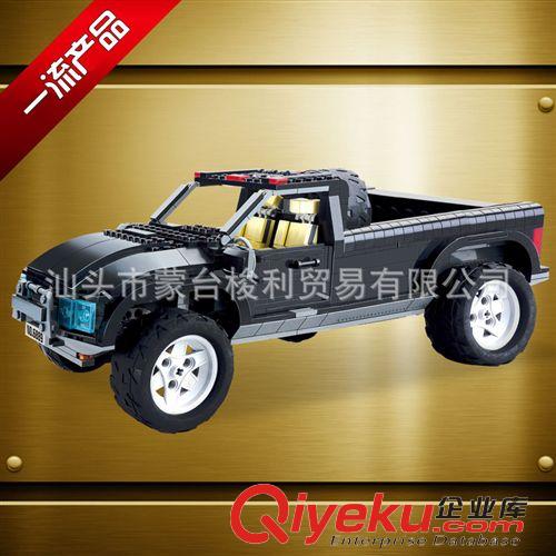 積木 凱裕爆款 益智拼裝大悍馬/沙灘車模型 DIY益智玩具積木 6889