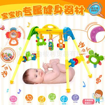 益智早教 0-3歲爆款早教拼裝益智玩具 66塊大顆粒積木/收納盒兒童玩具10555