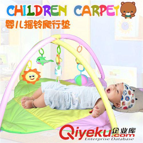 嬰兒系列玩具 廠家直銷 嬰兒動物熊地毯 爬行毯 臥鋪 兒童益智早教健身架8466原始圖片2