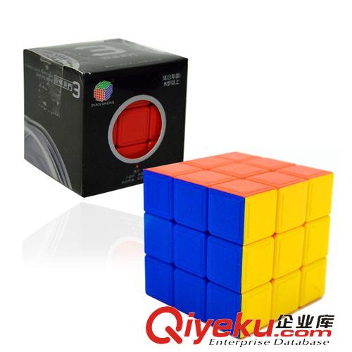 點(diǎn)盛魔方系列 點(diǎn)盛魔方 5.6cm實(shí)色三階磨砂魔方 六色原色免貼紙 順滑 51633原始圖片3