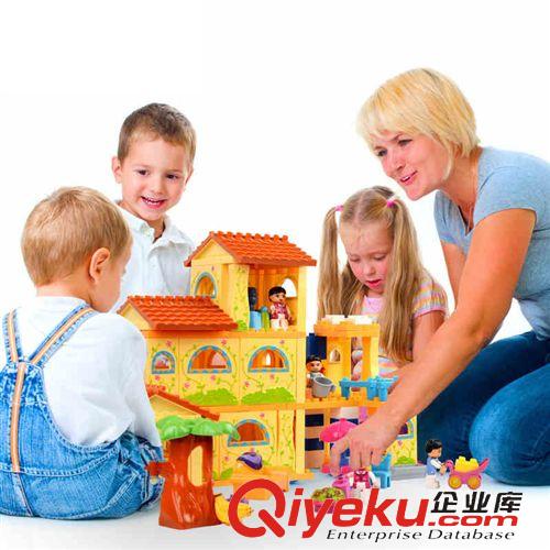 整箱批發區 兒童積木玩具 寶寶拼裝玩具益智啟蒙創意塑料拼插大塊積木5030