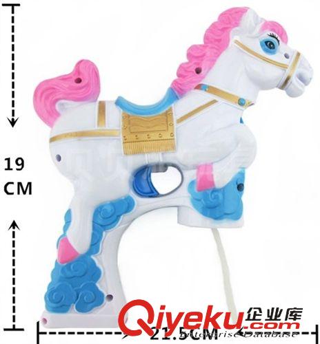 泡泡系列 2014年新款夏天玩具 飛馬泡泡槍 燈光、音樂電動玩具 泡泡槍7069原始圖片2