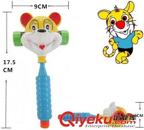2元店產(chǎn)品 老虎響錘 小響錘 幼兒益智創(chuàng)意玩具 地攤玩具批發(fā) 二元配貨 6546