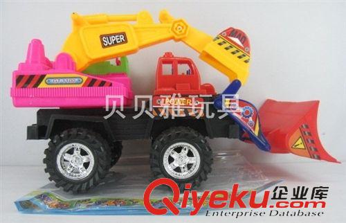 慣性系列 供應(yīng)滑行掘土機(jī)帶推土 地?cái)倯T性工程車 仿真挖土機(jī) 熱銷5289