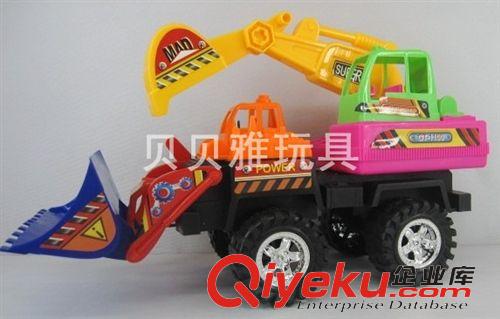 慣性系列 供應(yīng)滑行掘土機(jī)帶推土 地?cái)倯T性工程車 仿真挖土機(jī) 熱銷5289