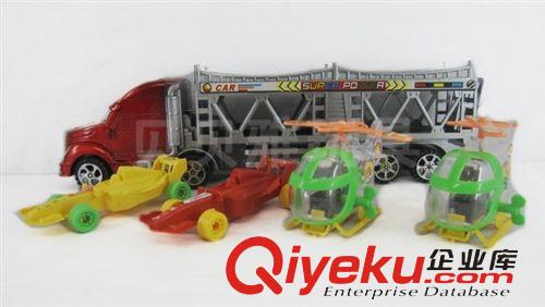 慣性系列 批發(fā)慣性拖頭車 配上鏈飛機 賽車 地攤熱賣 慣性系列 5607