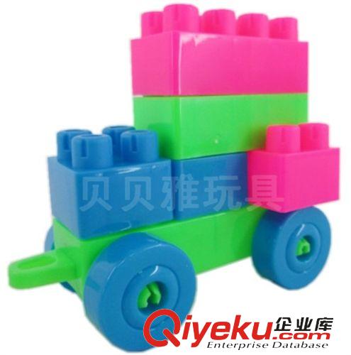積木系列,家具系列 兒童積木套裝 積木40PCS 九元九熱賣(mài) 兒童益智玩具批發(fā) 6133原始圖片2