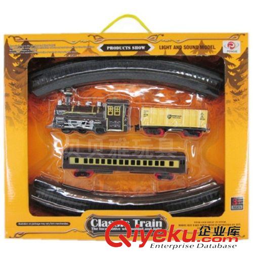 軌道系列 批發(fā)熱銷電動玩具 電動托馬斯軌道火車 電動軌道車 卡通火車7650