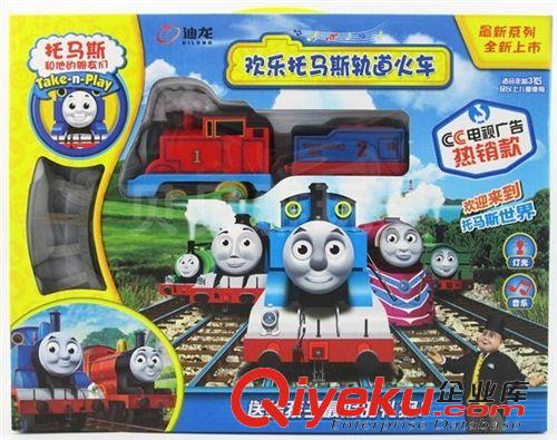 軌道系列 批發(fā)熱銷電動玩具 電動托馬斯軌道火車 電動軌道車 卡通火車7650原始圖片2