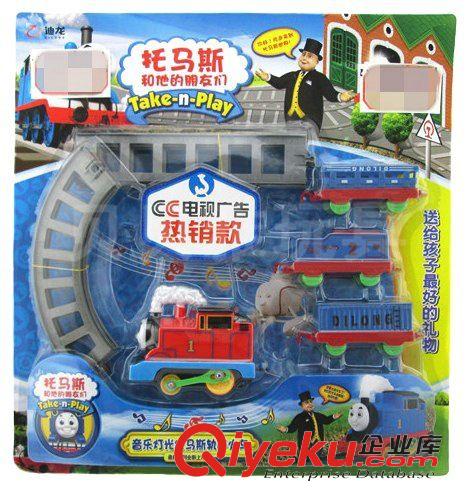 軌道系列 新款熱銷 電動玩具托馬斯電動火車 軌道火車 電動玩具批發(fā)7649原始圖片2