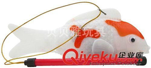 電動產(chǎn)品 批發(fā)電動魚帶2燈光、江南音樂24CM 擺尾魚 燈籠魚 2014爆款 5153原始圖片3