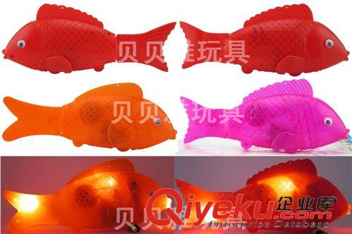 電動產品 電動魚玩具 陸地電動魚 自由魚 玩具仿真魚 （燈光 音樂）8049