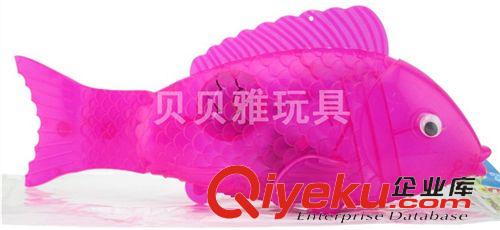 電動產品 電動魚玩具 陸地電動魚 自由魚 玩具仿真魚 （燈光 音樂）8049