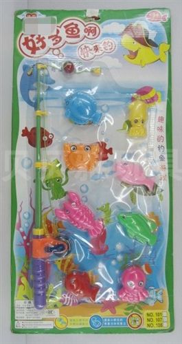 沙灘系列，水槍系列，釣魚 批發兒童手動玩具 學校小店玩具 海洋生物 趣味釣魚玩具3129
