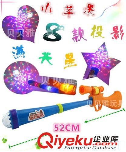 軟彈槍.八音槍系列、投影槍 新款熱銷 滿天星光頭強槍 小蘋果音樂光頭強槍 投影玩具系列 8801