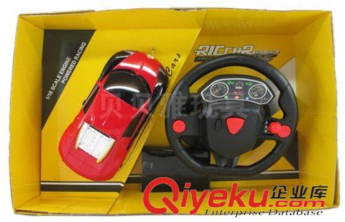 遙控車產品 爆款布加迪威龍1：16四通重力感應 方向盤遙控車 仿真車模 6461原始圖片3