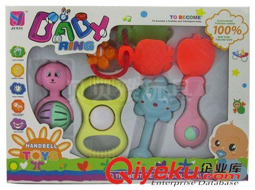 嬰兒搖鈴系列 新款產品 嬰兒搖鈴套裝 多彩搖鈴4PCS 嬰兒玩具批發 5639