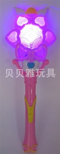 板裝產(chǎn)品 閃光音樂(lè)巴拉拉魔仙棒 變身棒 奇幻魔法棒 兒童發(fā)光玩具批發(fā) 8052原始圖片3