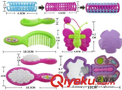 板裝產品 熱銷過家家玩具 飾品舞臺套裝 化妝梳妝玩具娃娃玩具批發 7192原始圖片2